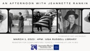Jeannette Rankin Legacy Lecture